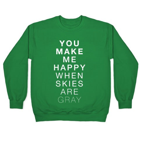 You Make Me Happy (SUNSHINE) Crewneck Sweatshirt